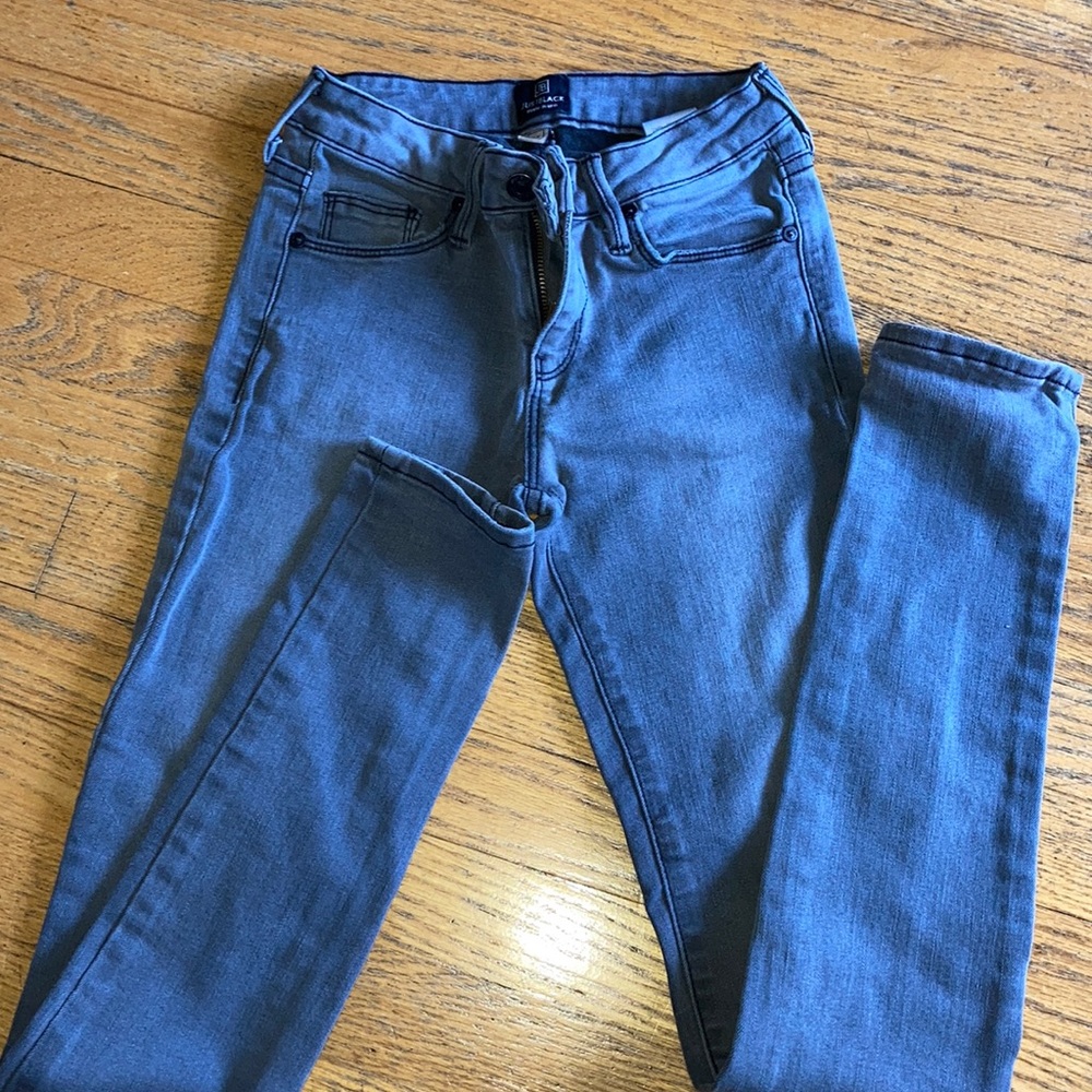 Just black grey jeans